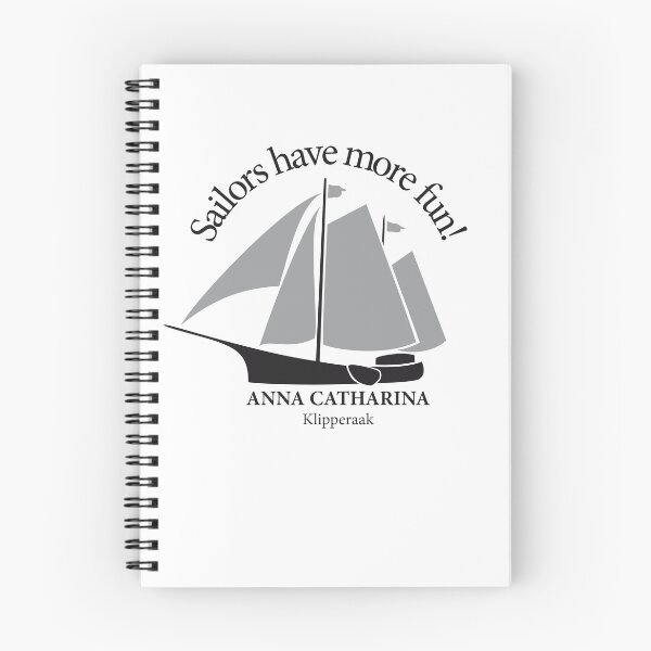 Item preview, Sailors have more fun! ship ahoy! – Clipperaak – Anna Catharina – for light backgrounds designed and sold by sangidesign.