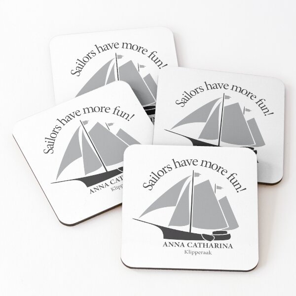 Item preview, Sailors have more fun! ship ahoy! – Clipperaak – Anna Catharina – for light backgrounds designed and sold by sangidesign.