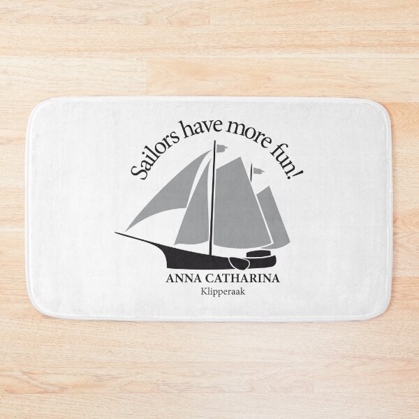 Item preview, Sailors have more fun! ship ahoy! – Clipperaak – Anna Catharina – for light backgrounds designed and sold by sangidesign.