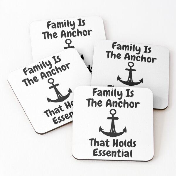 Item preview, Family Is The Anchor That Holds Essential designed and sold by Indra Agrawal.