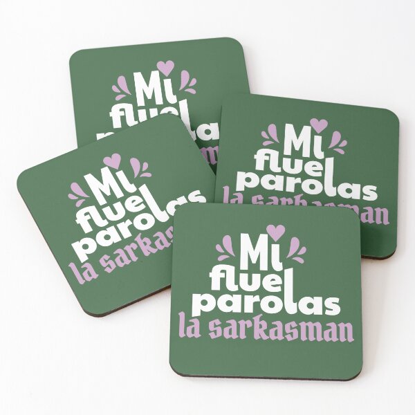 Item preview, Mi flue parolas la sarkasman designed and sold by Zebastjan Johanzen.