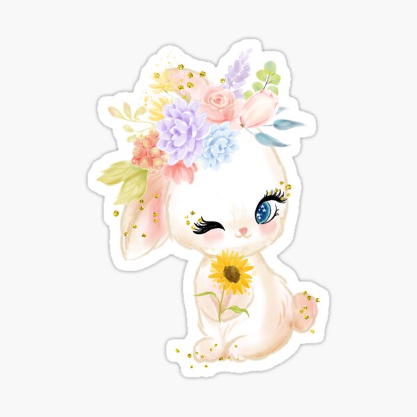 Item preview, Happy Easter Rabbit designed and sold by EminoffDesigns.