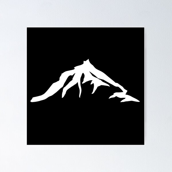 Item preview, Mountain outlines, hiking, nature fan shirts designed and sold by Kirei-Lily.
