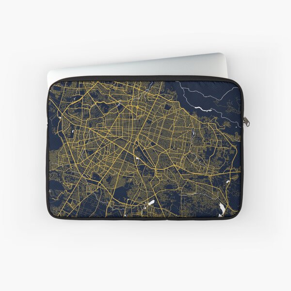 Item preview, Guadalajara City Map of Jalisco, Mexico - Gold Art Deco designed and sold by deMAP.