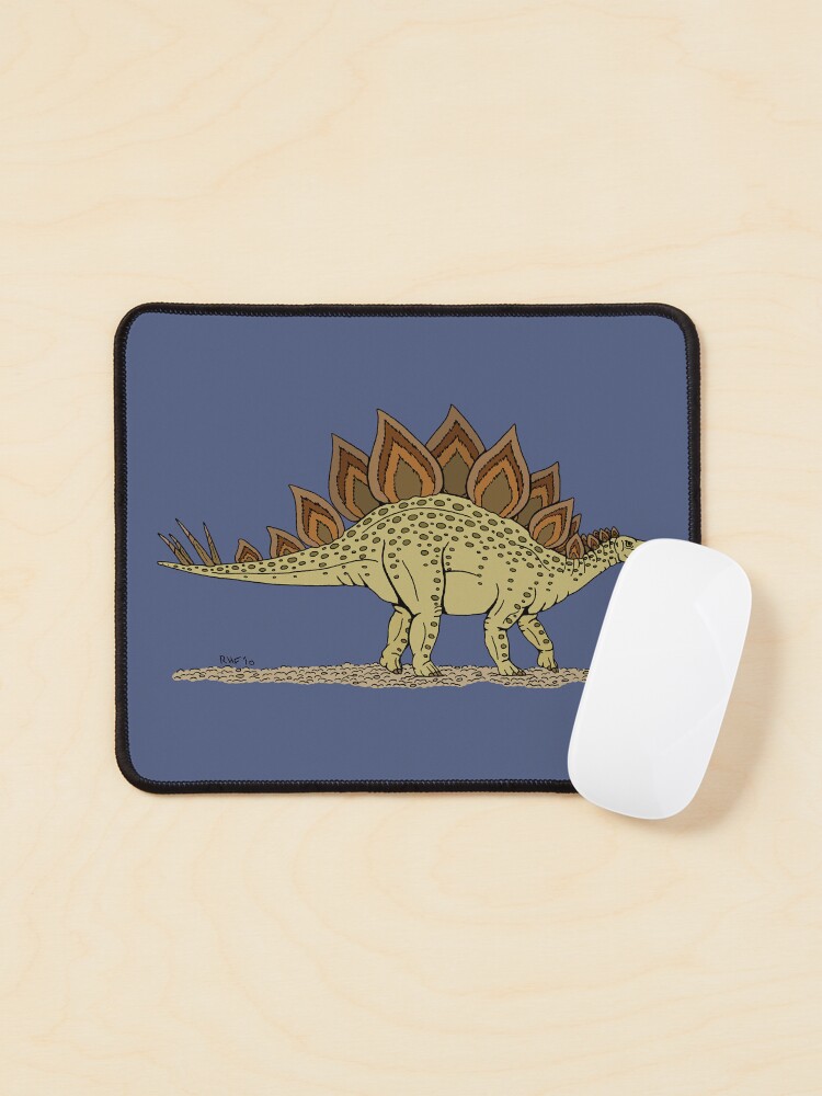 Thumbnail 1 of 5, Mouse Pad, Stegosaurus designed and sold by RHFay.