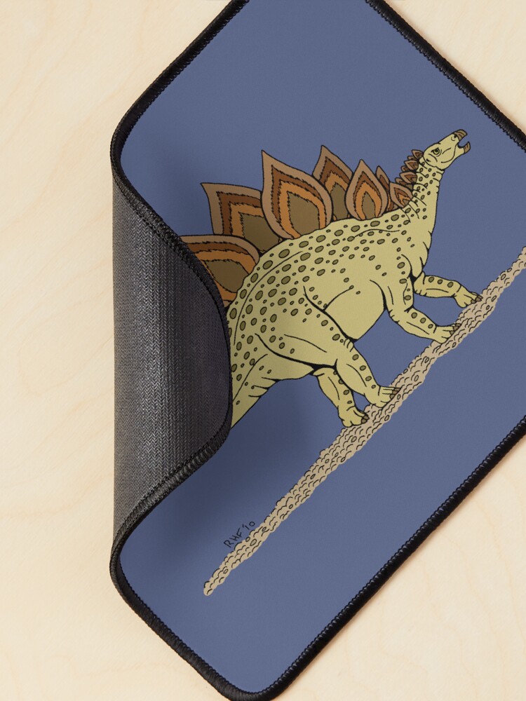 Thumbnail 2 of 5, Mouse Pad, Stegosaurus designed and sold by RHFay.