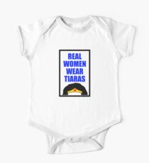 Real Women Wear Tiaras One Piece - Short Sleeve