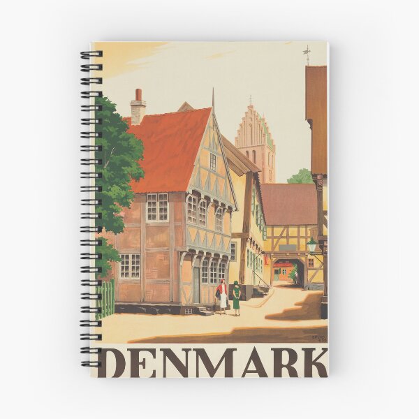 Item preview, DENMARK THE LAND OF PEACE - Vintage Travel Poster designed and sold by retrochoose.