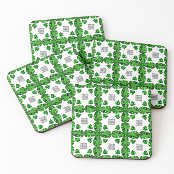 Item preview, Emerald Diamond Gemstone Art, Green designed and sold by DigitalGemArt.