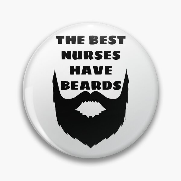 Item preview, The Best Nurses have Beards designed and sold by Indra Agrawal.