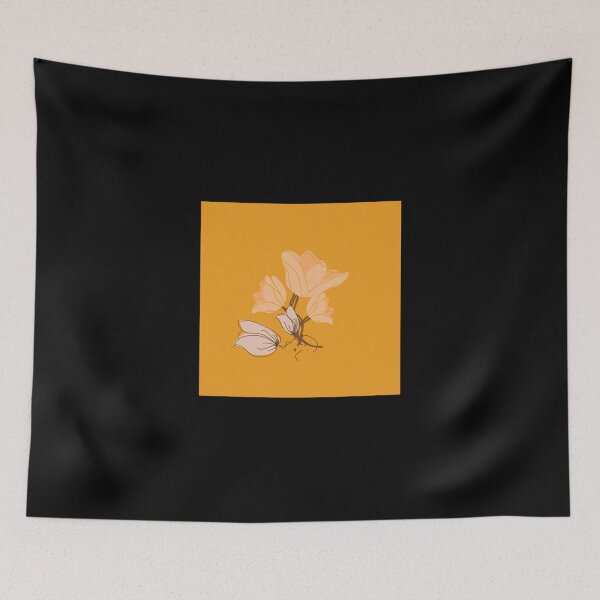 Item preview, Aesthetic Flower Sketch Classic T-Shirt designed and sold by rikazr6sr1.