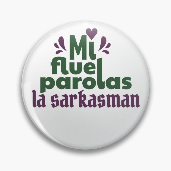 Item preview, Mi flue parolas la sarkasman (Hela) designed and sold by Zebastjan Johanzen.