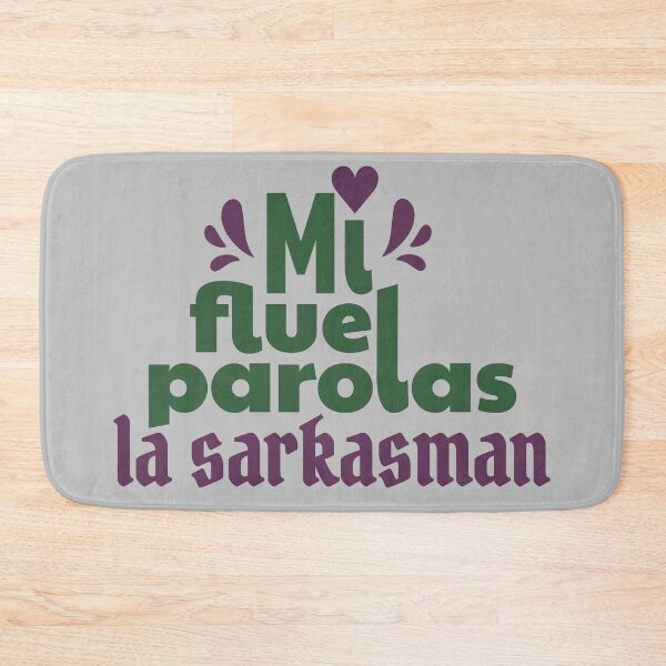 Item preview, Mi flue parolas la sarkasman (Hela) designed and sold by Zebastjan Johanzen.