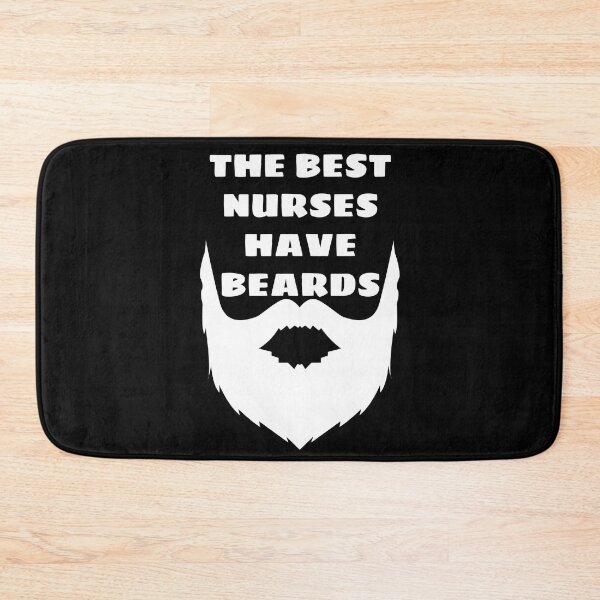 Item preview, The Best Nurses have Beards designed and sold by Indra Agrawal.