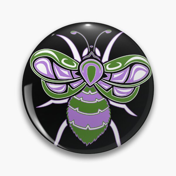 Item preview, Amik (Beaver) Genderqueer Pride designed and sold by KendraHowland.