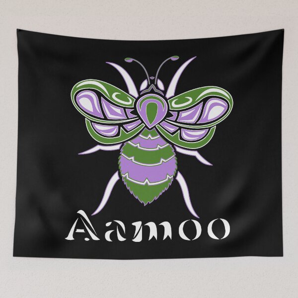 Item preview, Amik (Beaver) Genderqueer Pride designed and sold by KendraHowland.