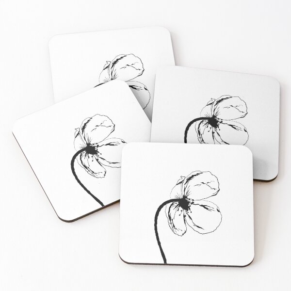 Item preview, Botanical illustration | Flowering poppy designed and sold by mariline-design.