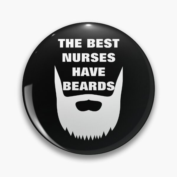 Item preview, The Best Nurses have Beards designed and sold by Indra Agrawal.