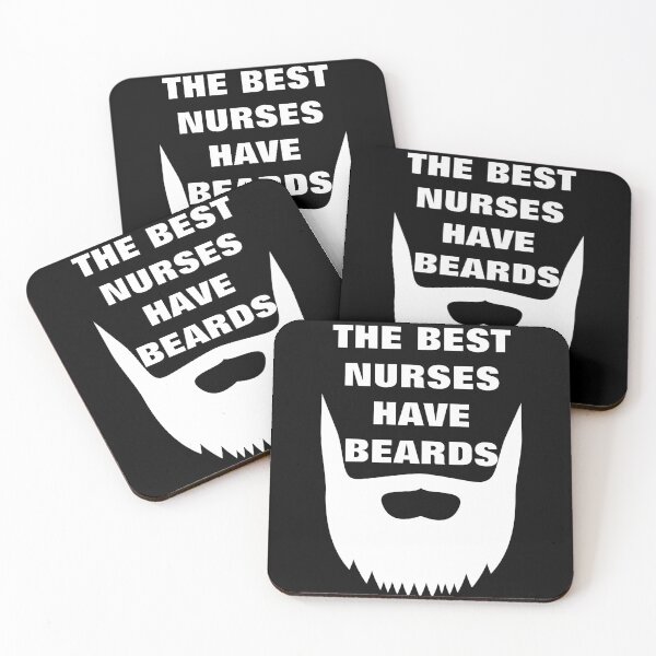 Item preview, The Best Nurses have Beards designed and sold by Indra Agrawal.