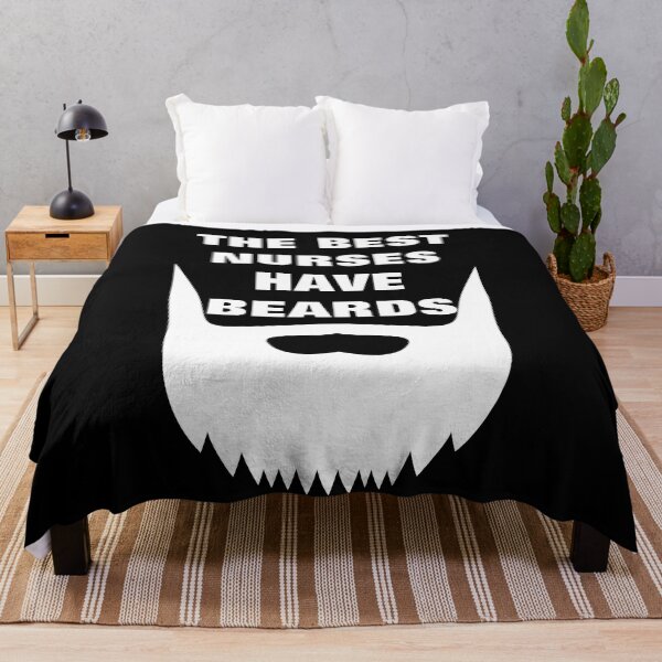 Item preview, The Best Nurses have Beards designed and sold by Indra Agrawal.