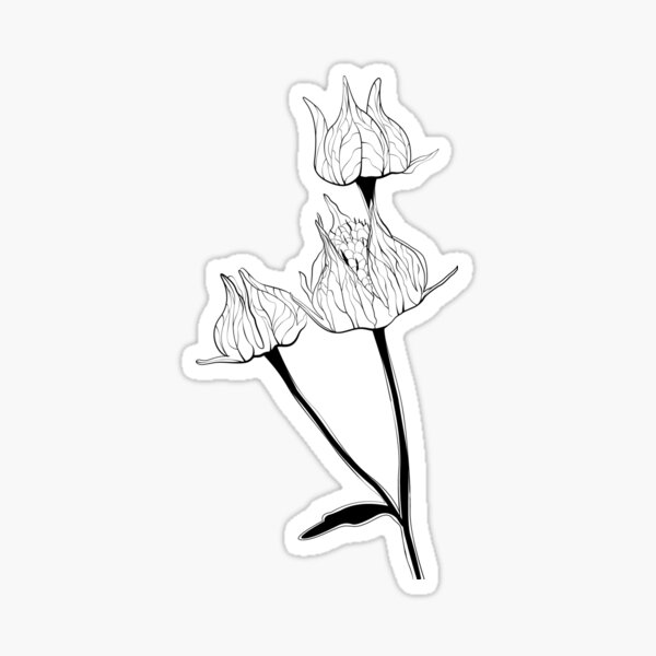 Item preview, Botanical illustration | Flowers bud designed and sold by mariline-design.