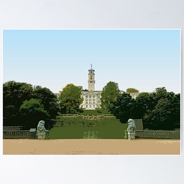 Item preview, Edificio Trent, Universidad de Nottingham, Nottingham, Inglaterra designed and sold by summattodraw.