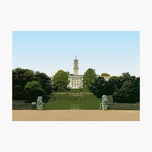 Item preview, Trent Building, University of Nottingham, Nottingham, England designed and sold by summattodraw.