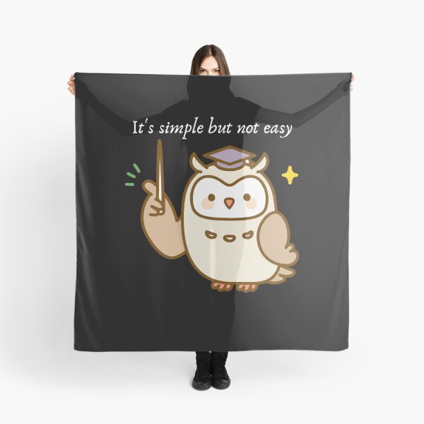 Item preview, It is simple but not easy designed and sold by DigitalArtTrend.