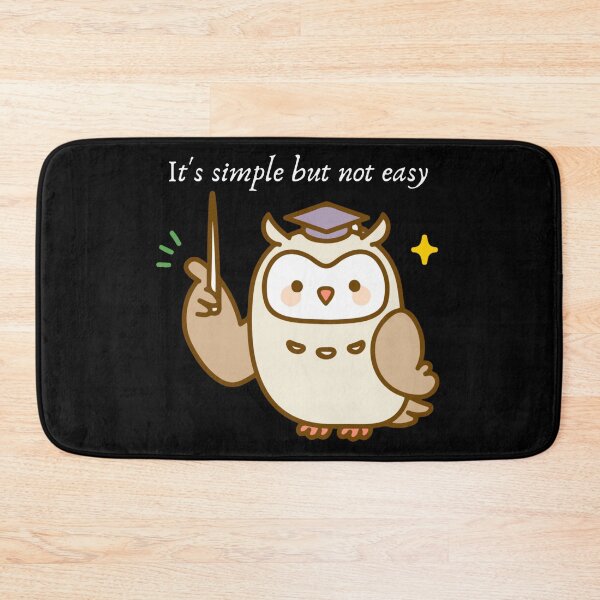 Item preview, It is simple but not easy designed and sold by DigitalArtTrend.
