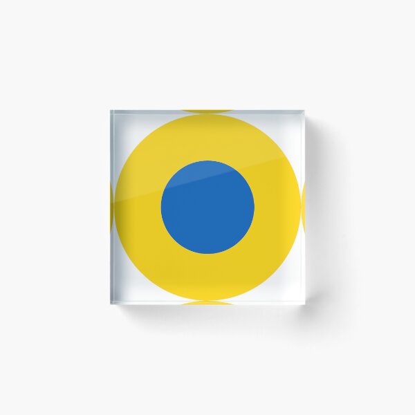 Item preview, Ukrainian Air Force Classic Roundel Bullseye Archery Target designed and sold by CafeRacer044.