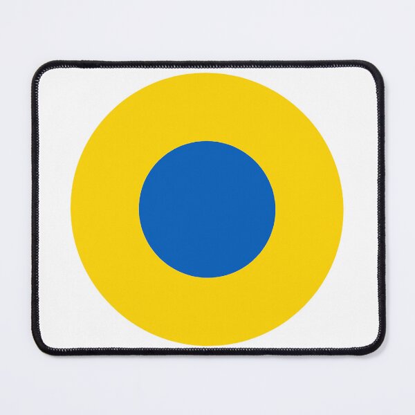 Item preview, Ukrainian Air Force Classic Roundel Bullseye Archery Target designed and sold by CafeRacer044.