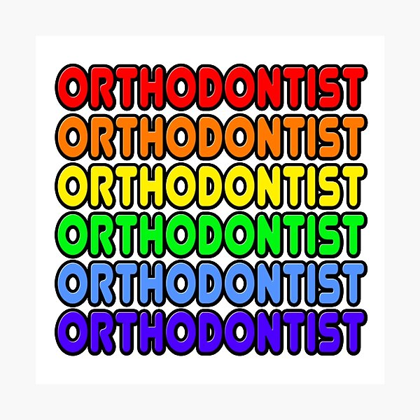 Item preview, Rainbow Orthodontist designed and sold by TKUP22.