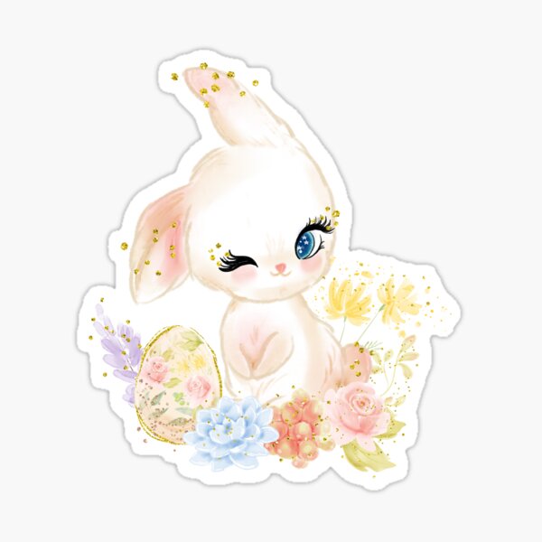 Item preview, Happy Easter Rabbit designed and sold by EminoffDesigns.