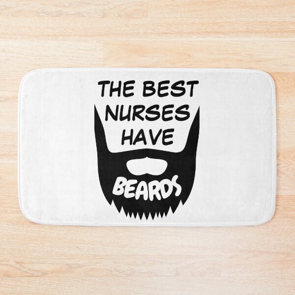 Item preview, The Best Nurses have Beards designed and sold by Indra Agrawal.