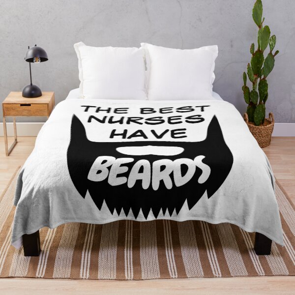 Item preview, The Best Nurses have Beards designed and sold by Indra Agrawal.