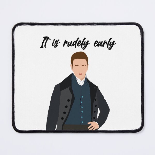 Item preview, It is rudely early - Sidney Parker quote designed and sold by thelazyllama.