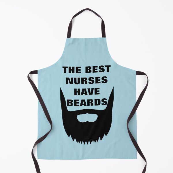 Item preview, The Best Nurses have Beards designed and sold by Indra Agrawal.
