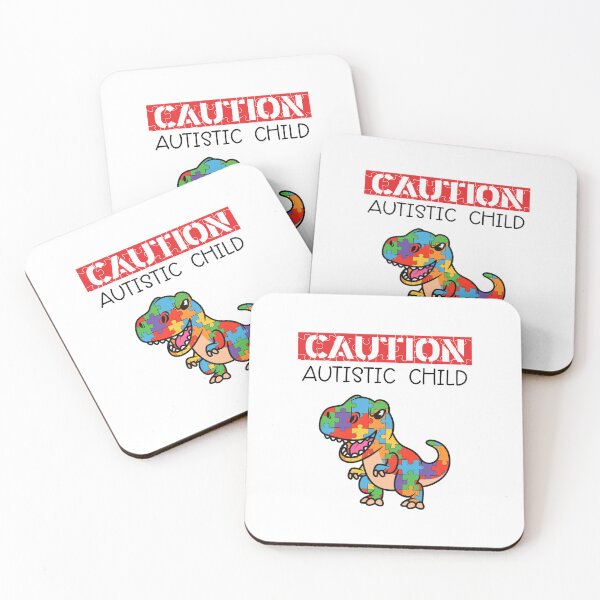 Item preview, Caution Autistic Child, Embrace The Spectrum designed and sold by SportyDogShop.