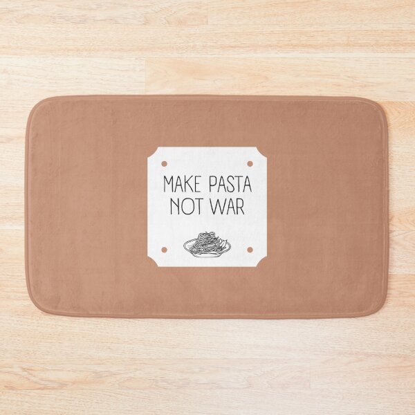 Item preview, Make pasta not war designed and sold by FedoraDesign.