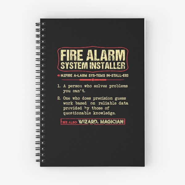Item preview, Fire Alarm System Installer Smoke Detector designed and sold by Sinful Charm.