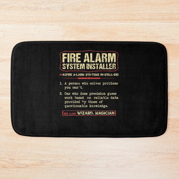 Item preview, Fire Alarm System Installer Smoke Detector designed and sold by Sinful Charm.