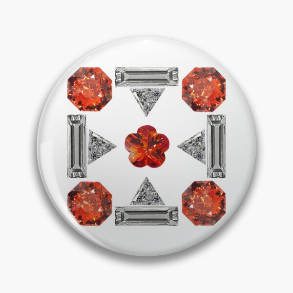 Item preview, Orange Diamond Gemstone Art, Orange designed and sold by DigitalGemArt.