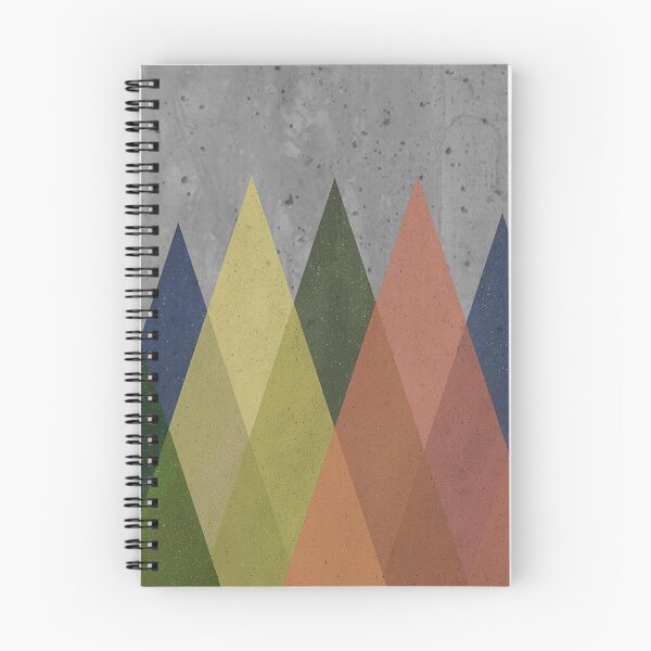Item preview, Transparent triangles on gray concrete designed and sold by Ninaeva.