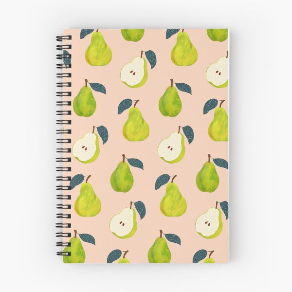 Item preview, Pear Pattern - Blush Background designed and sold by HappyCatPrints.