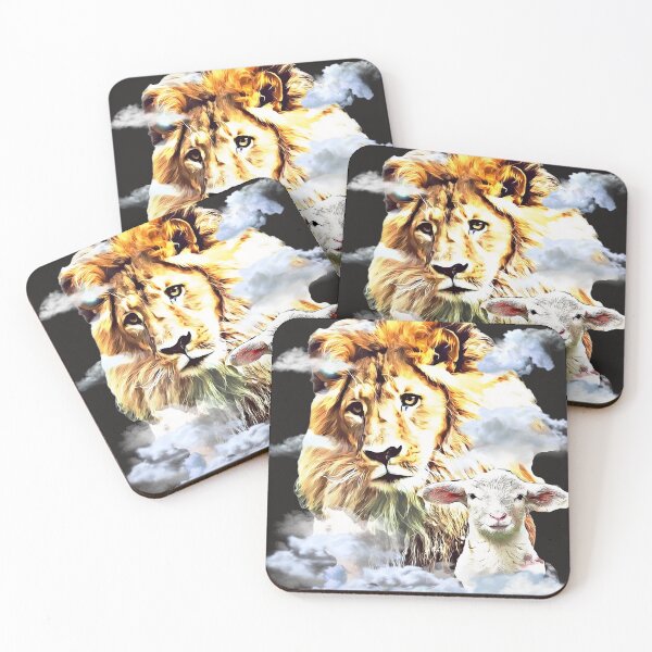 Item preview, Lion and Lamb Yeshua designed and sold by Tripp Art Studio.