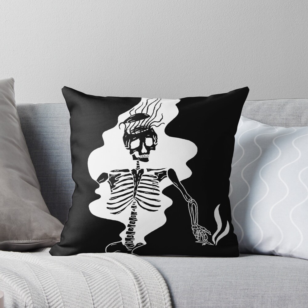 Item preview, Throw Pillow designed and sold by Cold-Bones.