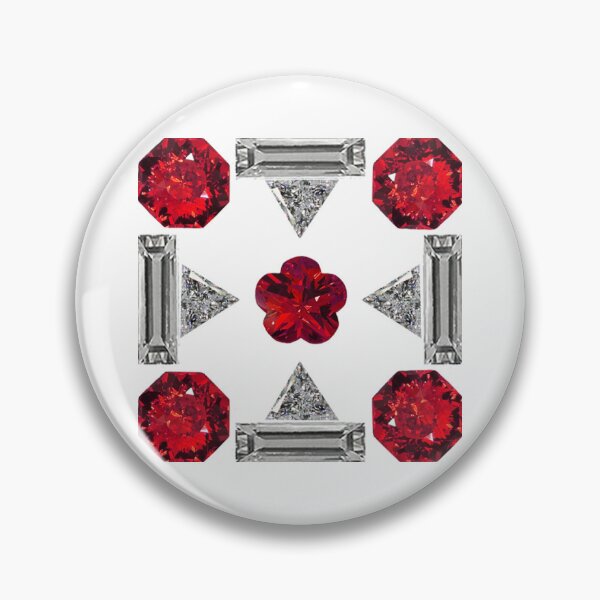 Item preview, Diamond Ruby Gemstone Art, Red designed and sold by DigitalGemArt.