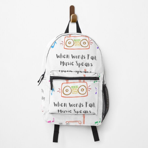 Item preview, When words fail, music speaks designed and sold by ByMilagra.