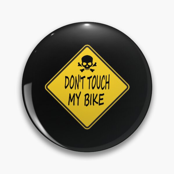 Item preview, Dont Touch My Bike Essential Sticker designed and sold by SW33TSP0T.