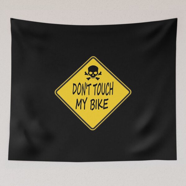 Item preview, Dont Touch My Bike Essential Sticker designed and sold by SW33TSP0T.